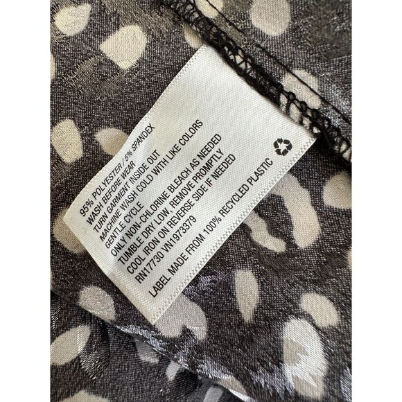 Art Class Black & White Spot Print Longline Kimono Open Front Cardigan Girls XL - Picture 6 of 8